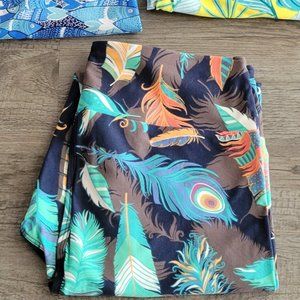 LuLaRoe One-sz "Feather" Leggings